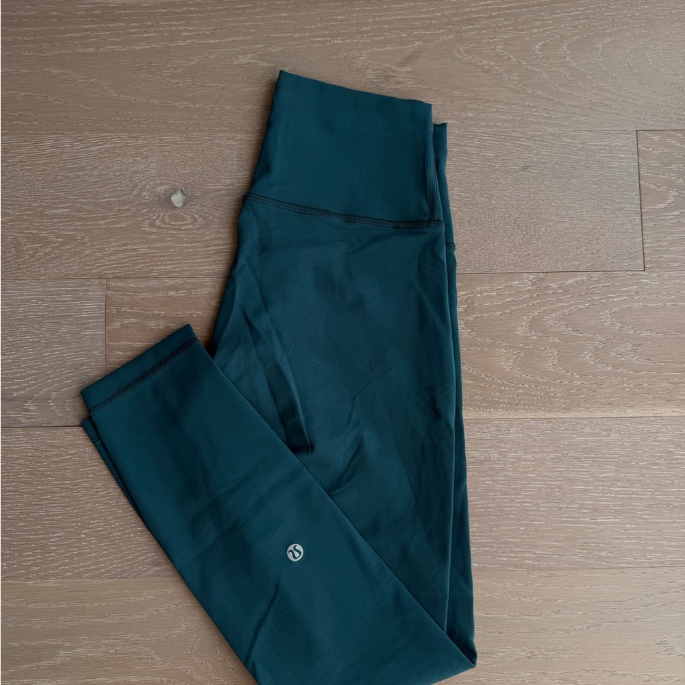 lululemon wunder train Teal Leggings